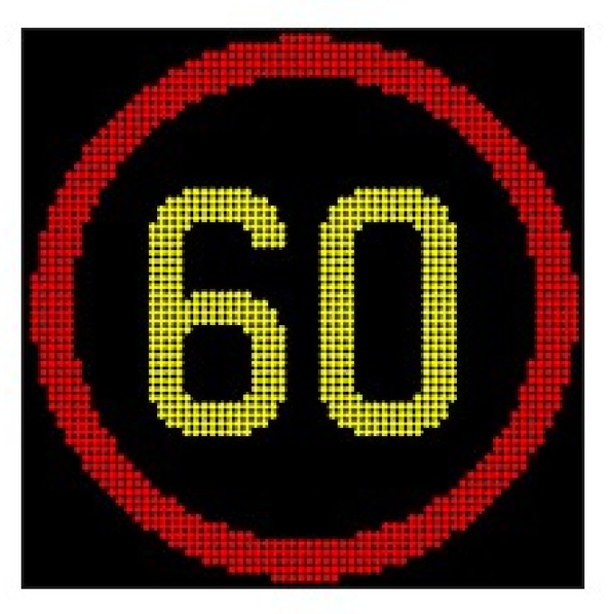 Panou PVM Clasa D 1500x1500 - Matrice LED Mesaje si indicatoare rutiere variabile 